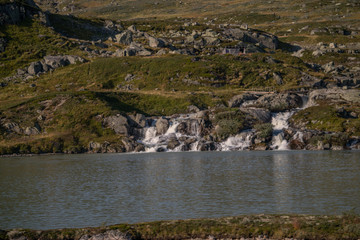 Wasserfall in Norwegen in der Nähe von Odda 