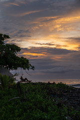 Sonnenuntergang in El Zonte, El Salvador