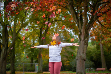 Pictures of Autumn in the Park.