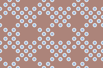 seamless pattern with circles on brown background, abstract geometric pattern,  colour horizontal wallpaper