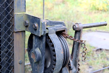 Old Engine - Detail - Lost Place