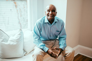 Portrait of senior man