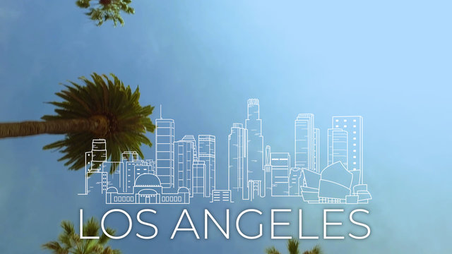 L.A. Skyline Story for Instagram