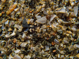 Closeup sand