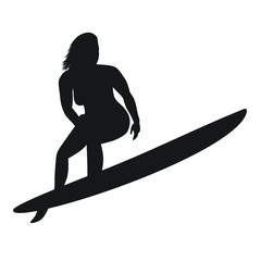 Surfing Silhouette