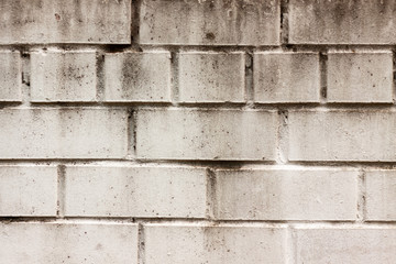 white brick wall covered with black soot