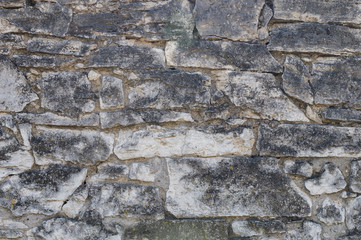 Textured background of large masonry natural stone large stone blocks. Stylish designer background