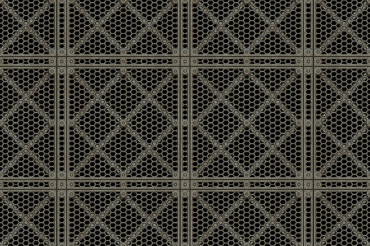 metal industry mesh floor panels 