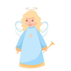angel with a trumpet