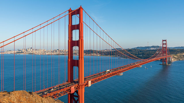 Golden Gate SF Daytime San Francisco Shot