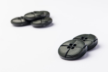 gray buttons on a white background