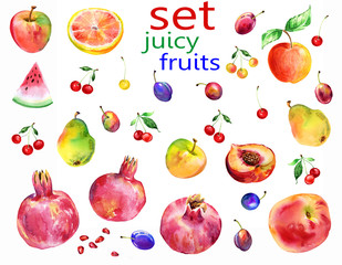 Set juicy fruits -1