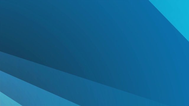 2D flat Animations 4K Blue color background abstract art