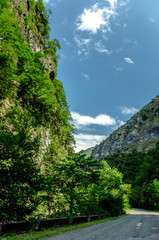 road in the mountains