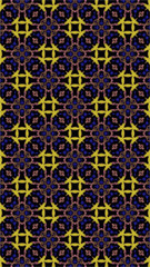 Obraz premium Ornate geometric pattern and abstract multicolored background