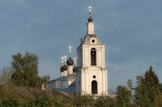 View of the Optina Monastery in Russia