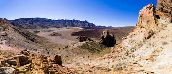 Volcanic view on Tenerife island, Spain