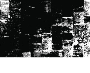 Dark and creepy grunge texture vector. Distressed black overlay texture. Grunge background. Abstract obvious dark worn textured effect. Vector Illustration. Black isolated on white. EPS10.