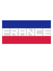 heimat blau wei&szlig; rot stolz france wappen emblem flagge frankreich franz&ouml;sisch fu&szlig;ball trikot team crew land patriot herkunft liebe rechteck eckig cool design