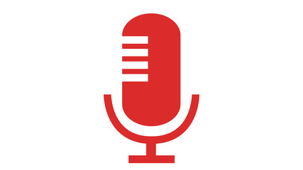 Audio listening Microphone symbol icon 