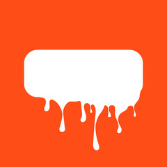 Vector dripping paint.Paint drips background.Paint dripping. abstract blob.Background.Set.