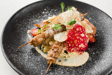 beautiful restaurant dish