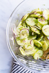 Cucumber salad