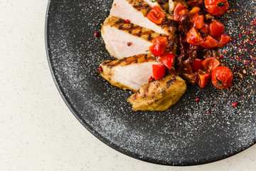 beautiful restaurant dish