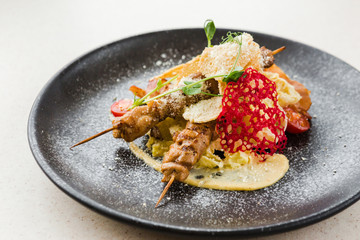 beautiful restaurant dish