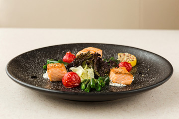 beautiful restaurant dish