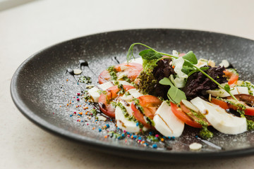 beautiful restaurant dish