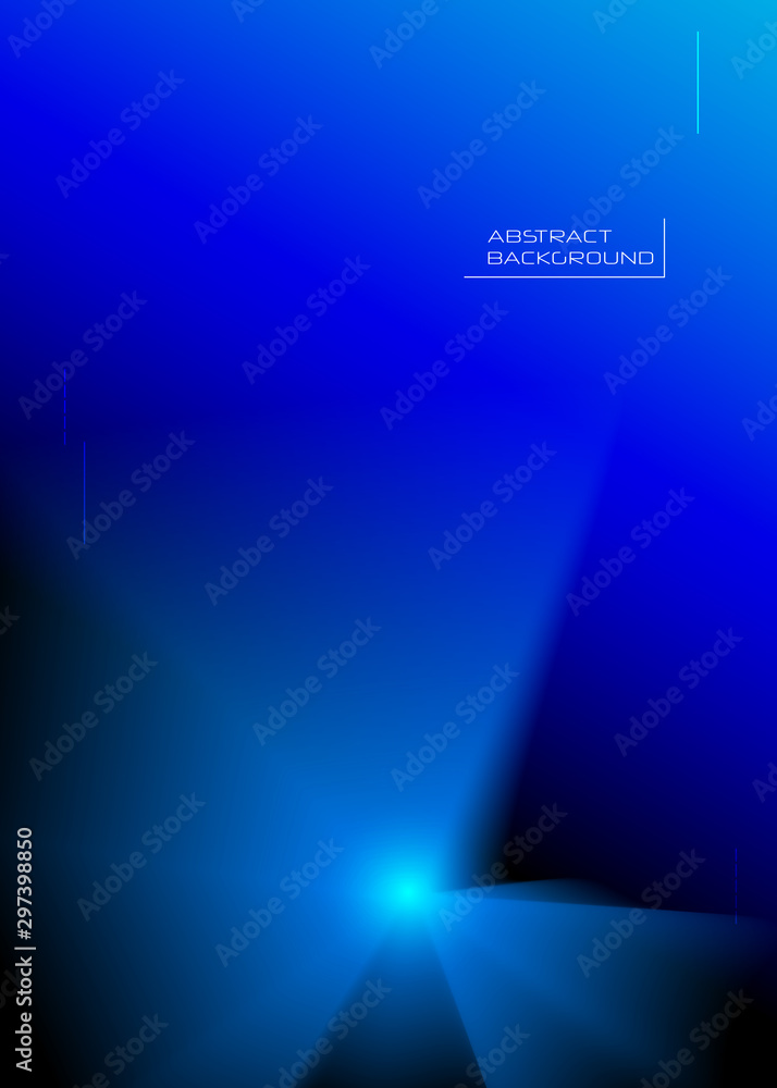 Aufkleber vector abstract background, composition colorful fluid abstraction, holographic and gradient color d