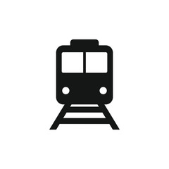 Train icon vector illustration sign