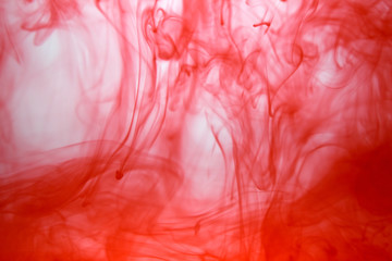 Fototapeta premium Food blue Coloring in Water Abstract Texture
