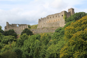 Fototapeta na wymiar richmond castle castle on the hill
