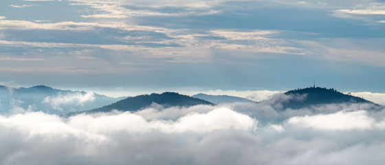 Fototapeta premium Over the Clouds