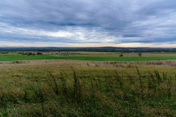 View from Kutschenberg onto the Autobahn 13