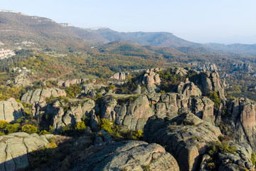 Landscape of Rock Formation Belogradchik Rocks, Bulgaria