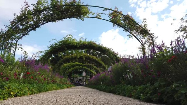 Gverny green garden gallery
