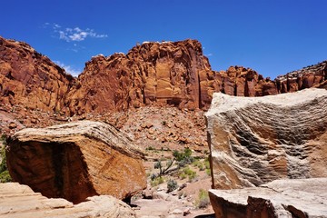 Utah Desert Scene Capital Reef National Park