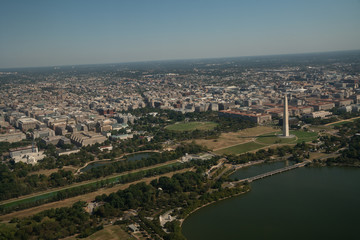Washington DC aerial 