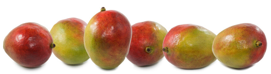 Isolated image of mango close-up
