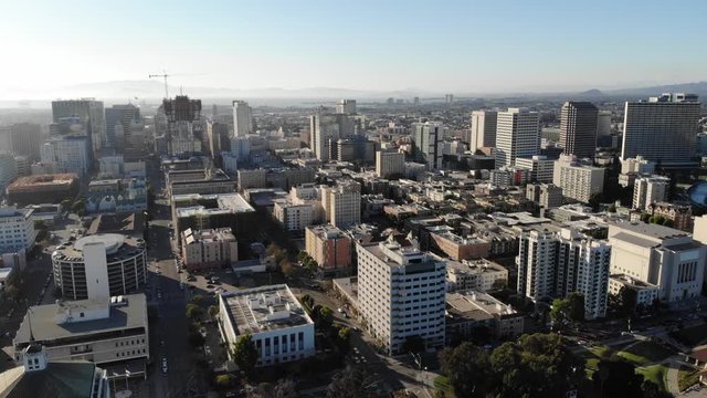 Oakland, Aerial View, California, on 5 September 2019