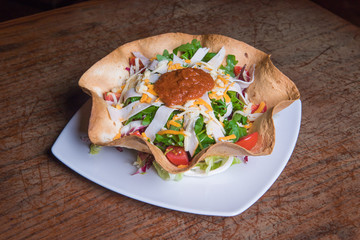 mexican, lettuce, tomato, vegetable, dinner, snack, tortilla, food, healthy, lunch, meal, cuisine, fresh, meat, burrito, wrap, nutrition, gourmet, salad, pepper, salmon, delicious, taco, sauce, fish, 
