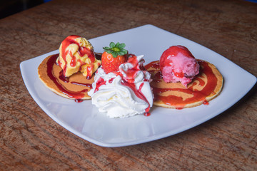 sweet, food, dessert, festive, closeup, gift, delicious, chocolate, plate, cup, cafe, coffee, holiday, candy, confection, table, wooden, traditional, gourmet, beverage, confectionery, luxury, snack, b