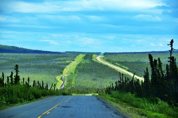 Obraz premium Trans-Alaska Pipeline System Dalton Highway 