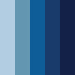 Blue color palette vector illustration