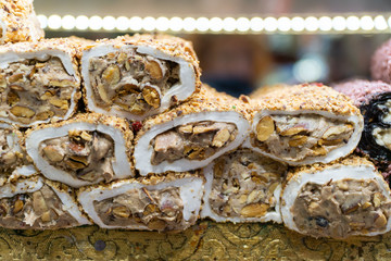 Lokum also known as Turkish Delight, Traditional Turkish Dessert
