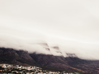 fog in mountains
