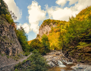 autumn in the mountains